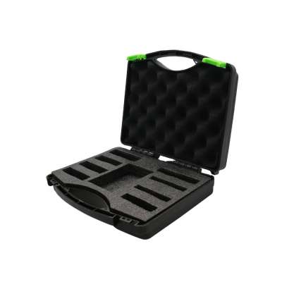 Factory price custom-made black and heavy-duty plastic dustproof equipment case with smooth handle