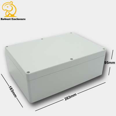 263*183*95mm High Quality Standard Plastic Waterproof Terminal Box for Electronic Device