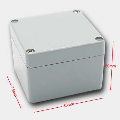 made in China aluminum IP65 enclosure for electronic equipment 80x75x60mm