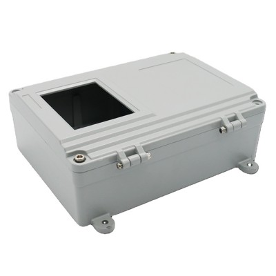 high quality aluminum enclosure for din rail 250x190x90mm