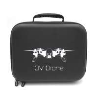 China supplier leather customized logo hard waterproof drone case