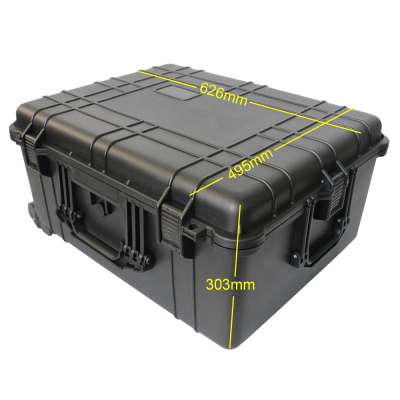 Factory Price Multifunctional Shockproof Plastic Equipment Case Trolley Rolling Case with Wheels