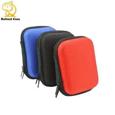 Good Quality Colorful zipper eva cosmetics case power bank case with lanyard